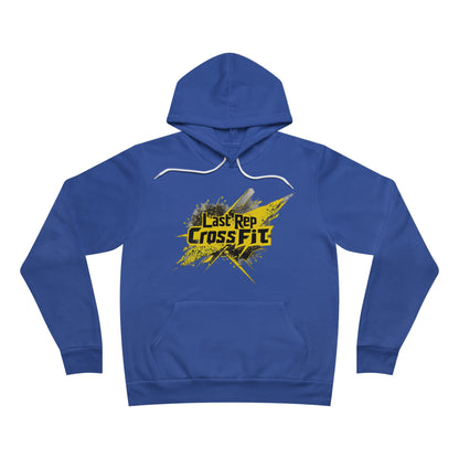 Black/Yellow Logo Light Wt. Pullover Hoodie