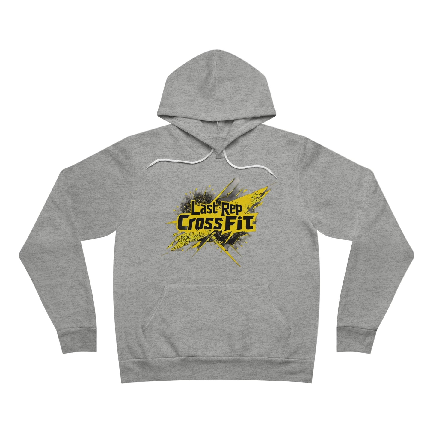 Black/Yellow Logo Light Wt. Pullover Hoodie